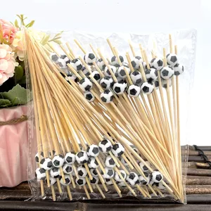 100Ps футбольные фруктовые вилки, буфет, капкейки, топперы, вилки для коктейлей, украшения свадьбы, фестиваля, дня рождения, 28 видов графики