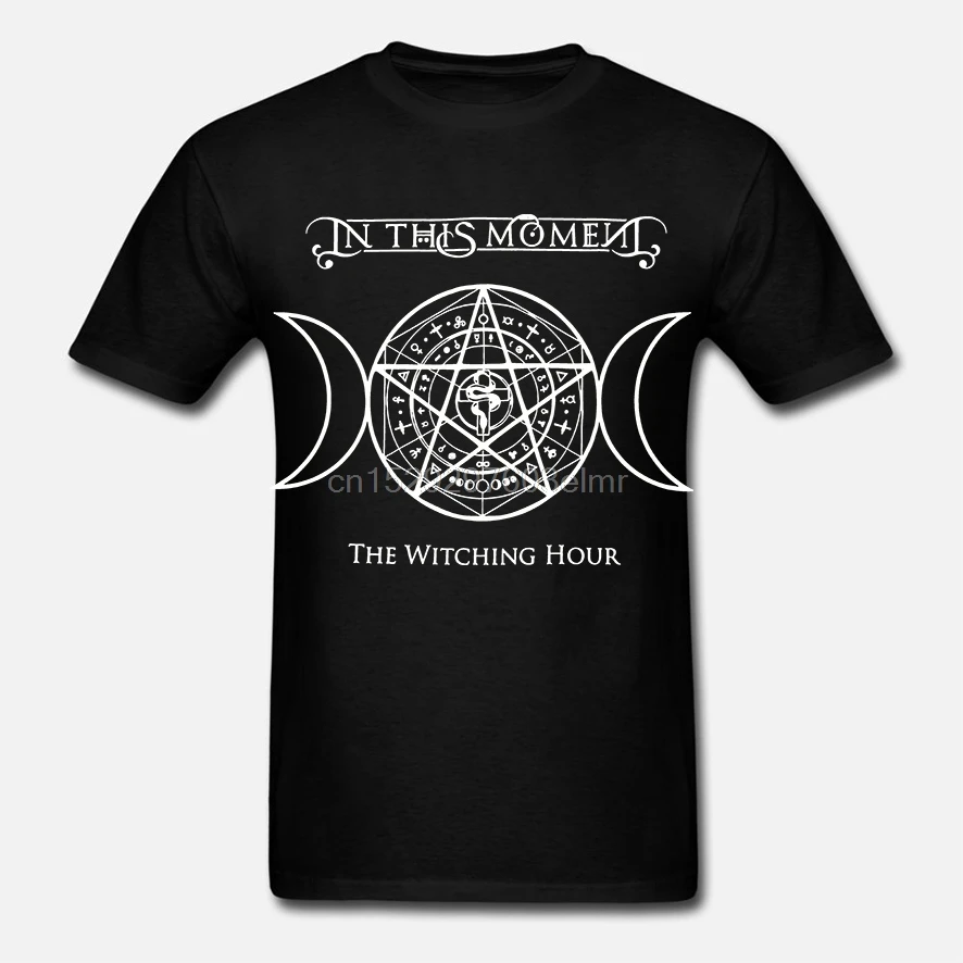 Забавная Мужская футболка белая футболки черная в этом МО Witching Hour для девочек |