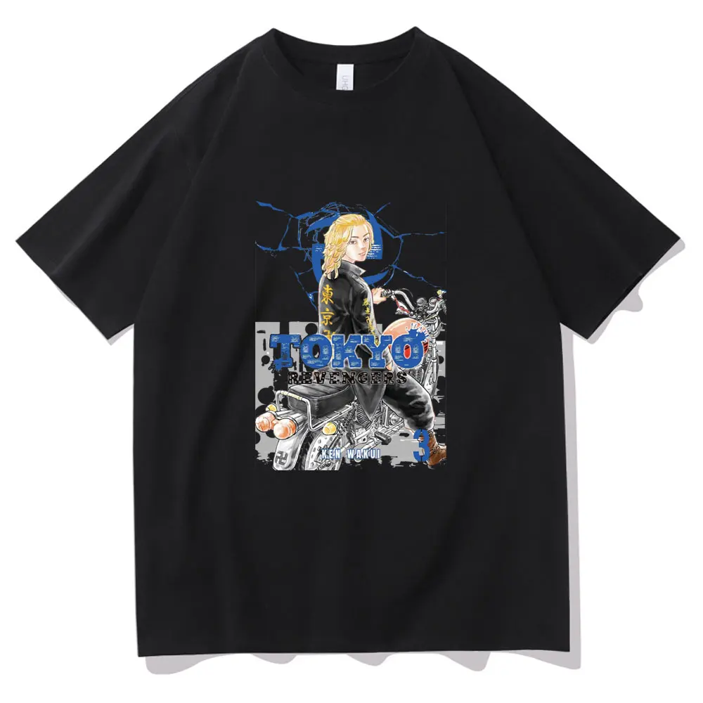 

Manga Tokyo Revengers Tshirt Mens Casual Loose T-shirt Japan Anime Pattern Print T Shirt Summer Unisex Fashion Short Sleeve Tees