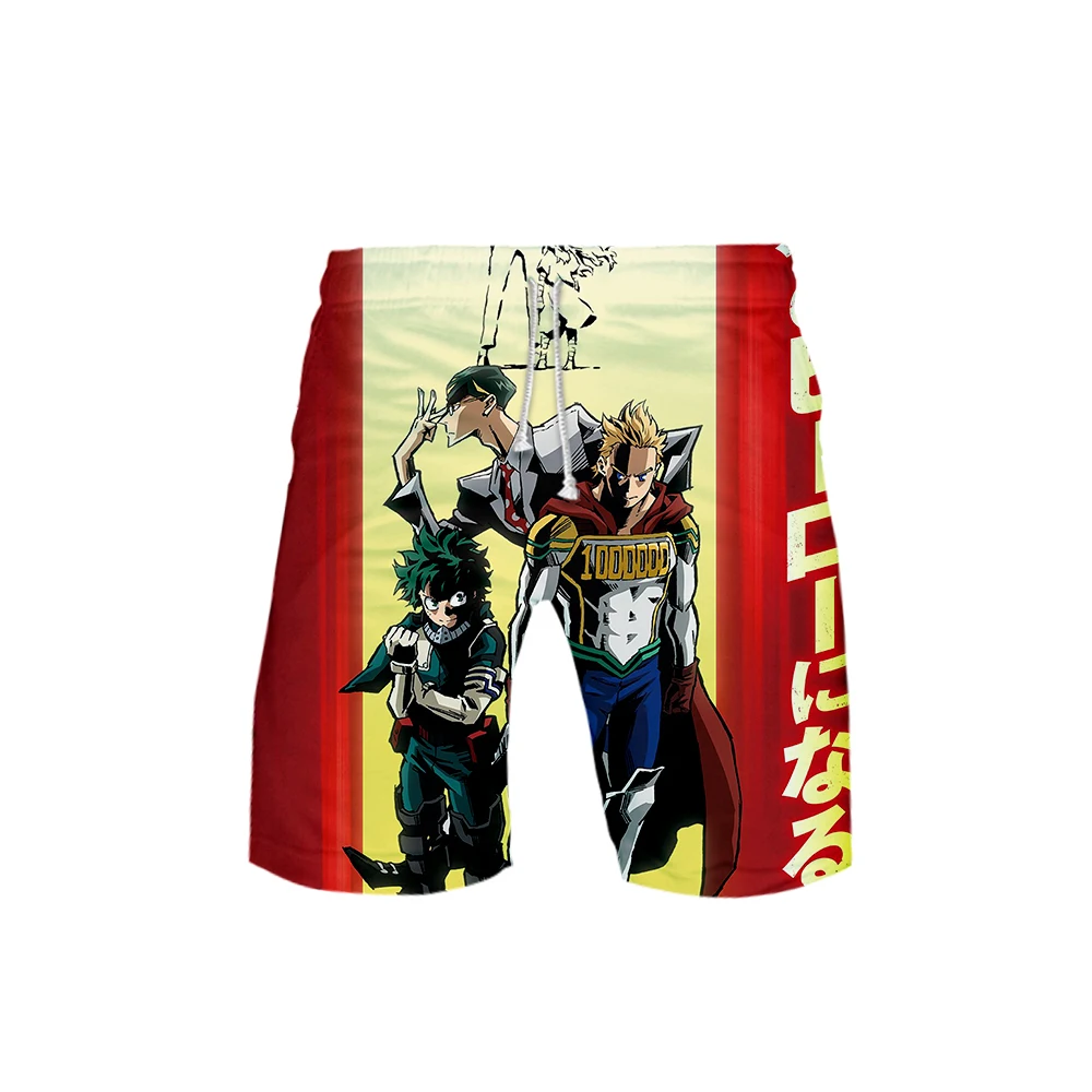 

Beach Shorts Casual Shorts Men's Fashion Hot 2021 Newest Summer sports Shorts My hero academia Style Man Shorts