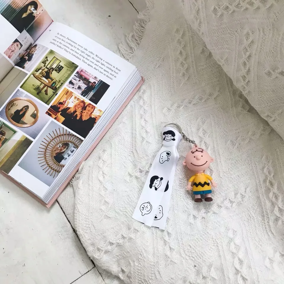 Peanuts Rogue Dog Kawaii мультфильм брелок Аниме женская сумка для автомобиля ремень с