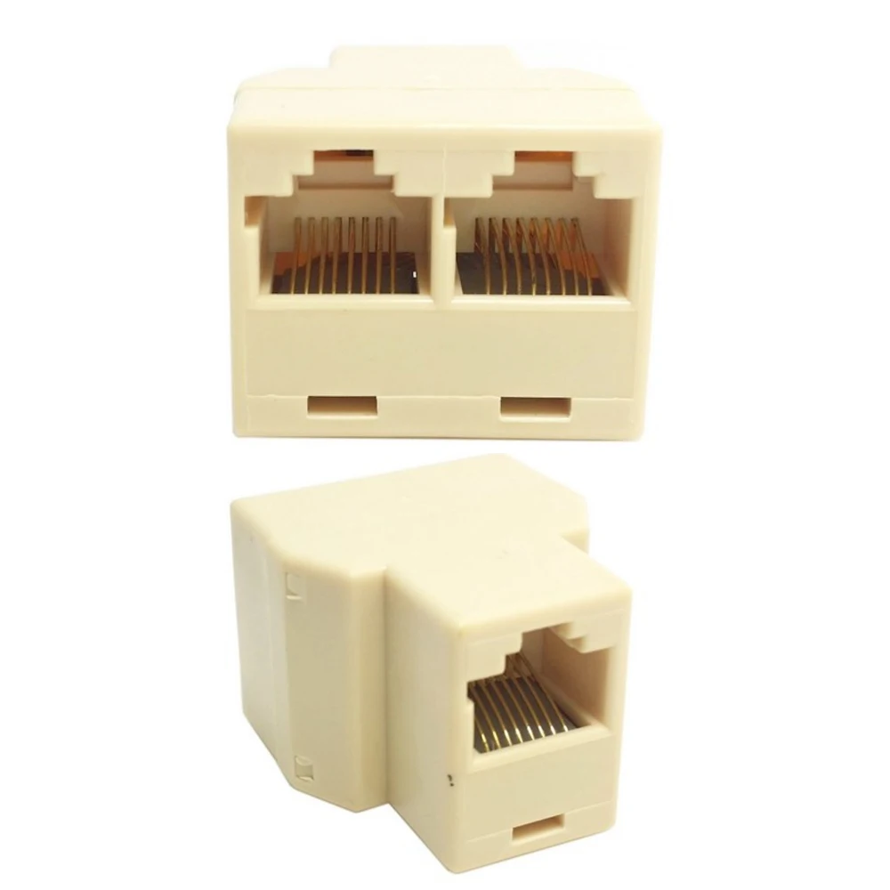 VONETS 5 шт. Ethernet RJ45 1 RJ 45 Женский до 2 сетевой LAN сплиттер адаптер Соединительный