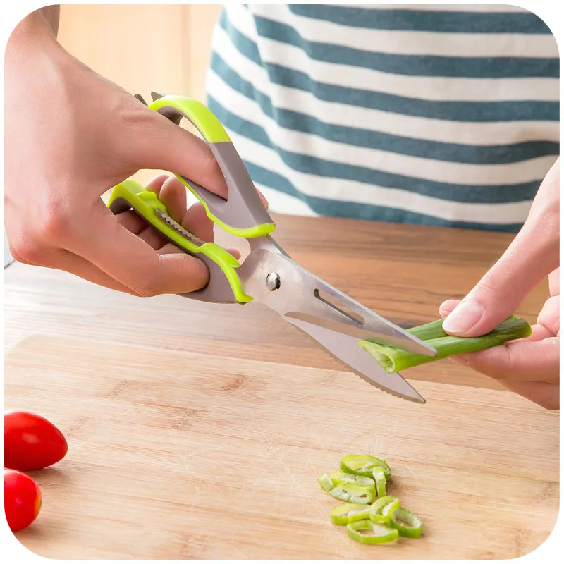 Ножницы для резки мяса из нержавеющей стали нож кухонные ножницы открывалка