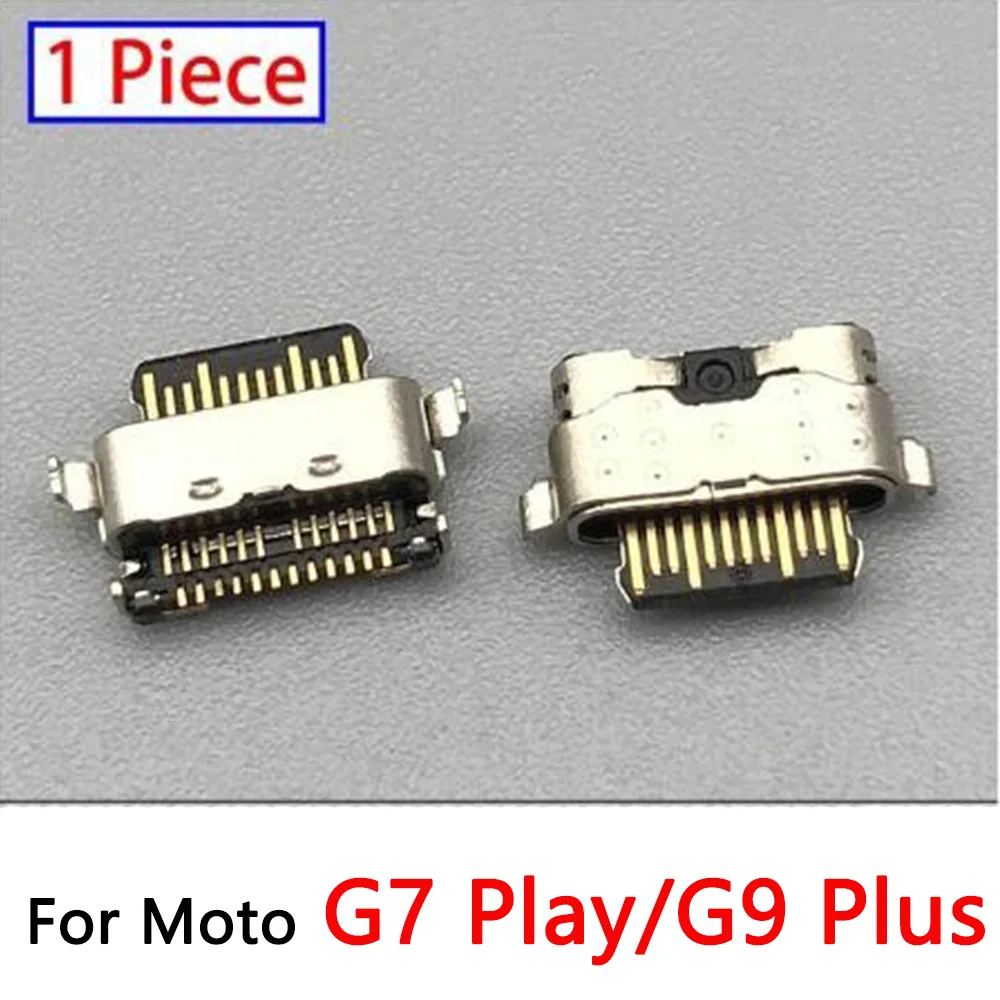 20 шт./лот для Moto G5 Type-C USB-разъем зарядки задний штекер G5S G6 G7 G8 G9 Plus Play Power USB-порт -