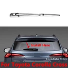 Для Toyota Corolla Cross XG10 2020 2021 2022 Автомобильная фотолента задний багажник стеклоочиститель яркие внешние защитные аксессуары