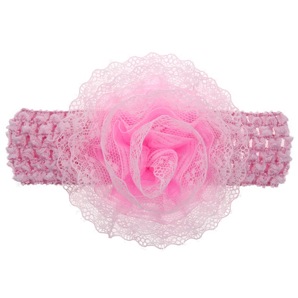 1 Piece MAYA STEPAN New Lace Flower Children Girls Hair Head Band Accessories Baby Newborn Rope Headband Headwear Headwrap | Детская