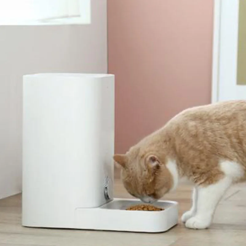 Xiaomi Petkit Smart Cat Feeder мини свежий дозатор корма для домашних животных Кормушка для кошек моющаяся Автоматическая чаша высокотехнологичная машина для кормления домашних животных