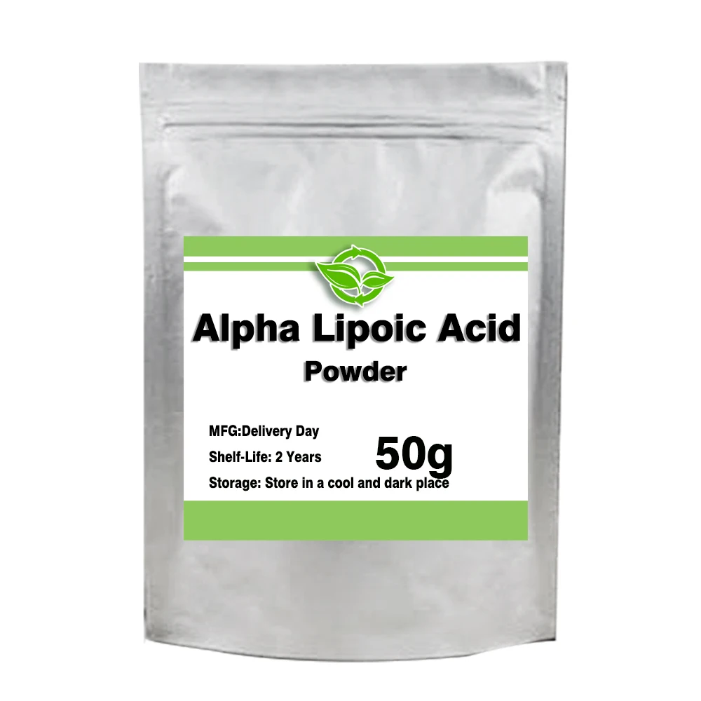 Polvo de ácido alfa lipoico de grado cosmético, antienvejecimiento y belleza