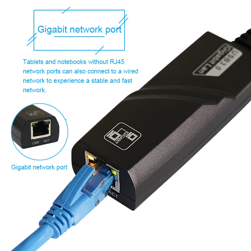 Внешняя сетевая карта Basix USB 3 0 Ethernet к RJ45 адаптер Rj45 LAN с 10/100/1000 Мбит/с гигабитный