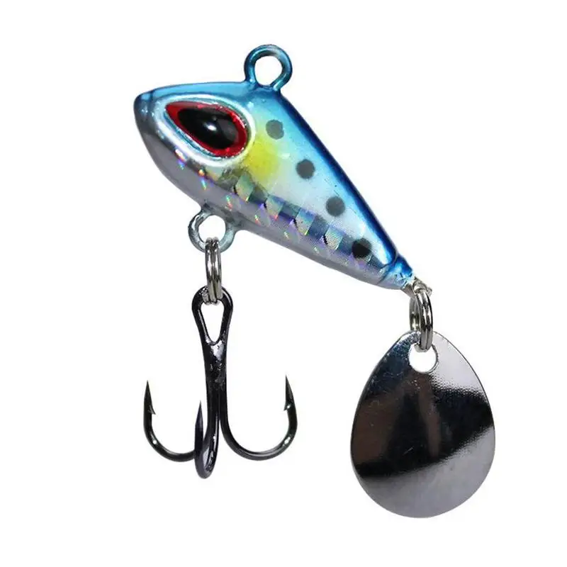 Металлическая мини-Приманка VIB с ложкой приманка для рыбной ловли 6 г 10 17 25