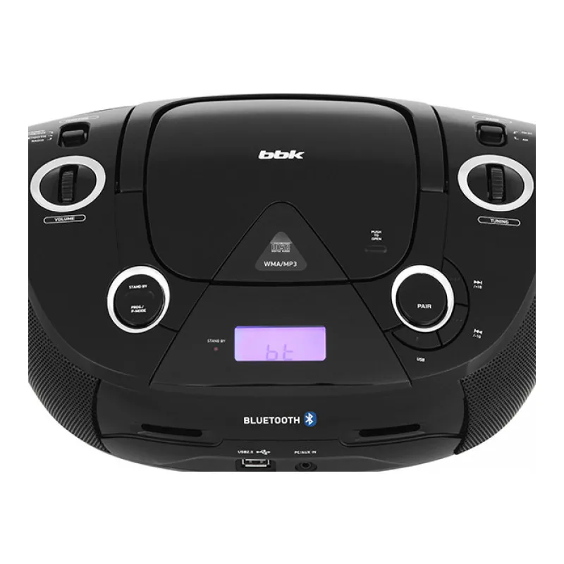 Магнитола BBK BX318BT black|Проигрыватели аудиокассет| |