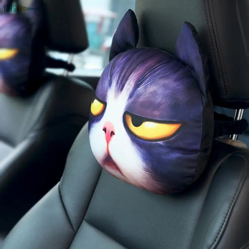 Мягкая Плюшевая игрушечная подушка в виде кошки плюшевая игрушка собаки хаски