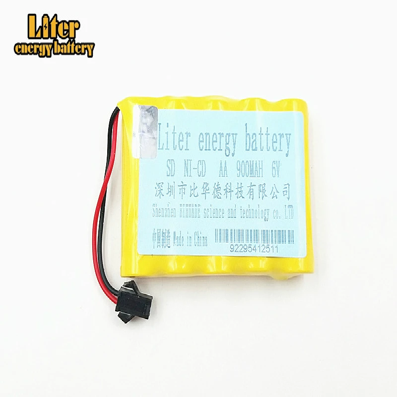 Аккумуляторная батарея 6v 900 mah AA NI CD M электрические игрушки автомобиль корабль