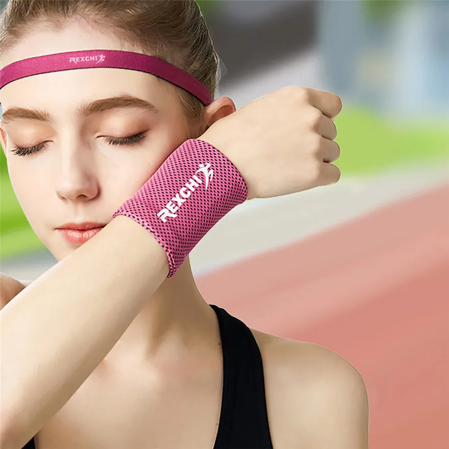 Спортивный Браслет REXCHI для фитнеса велоспорта холодного спорта унисекс хлопок