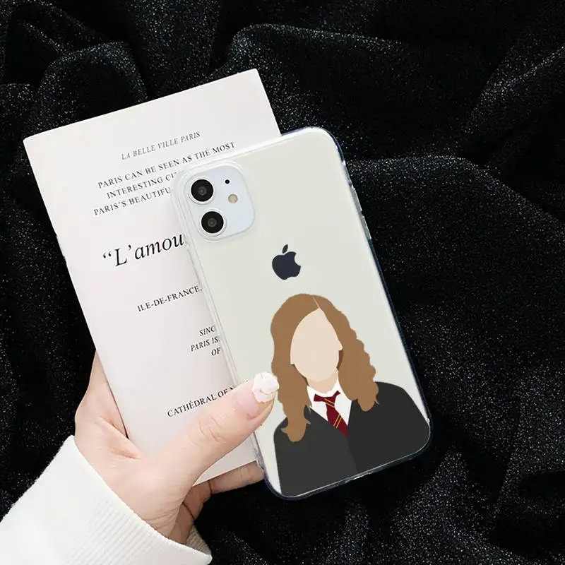 

draco malfoy snake Magic fun Phone Case Transparent for iPhone 6 7 8 11 12 s mini pro X XS XR MAX Plus cover funda shell