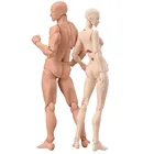 Фигурки для художников 1 комплект, экшн-фигурки, модель человека, манекен, мужчина и женщина, набор экшн-фигура аниме, фигурка