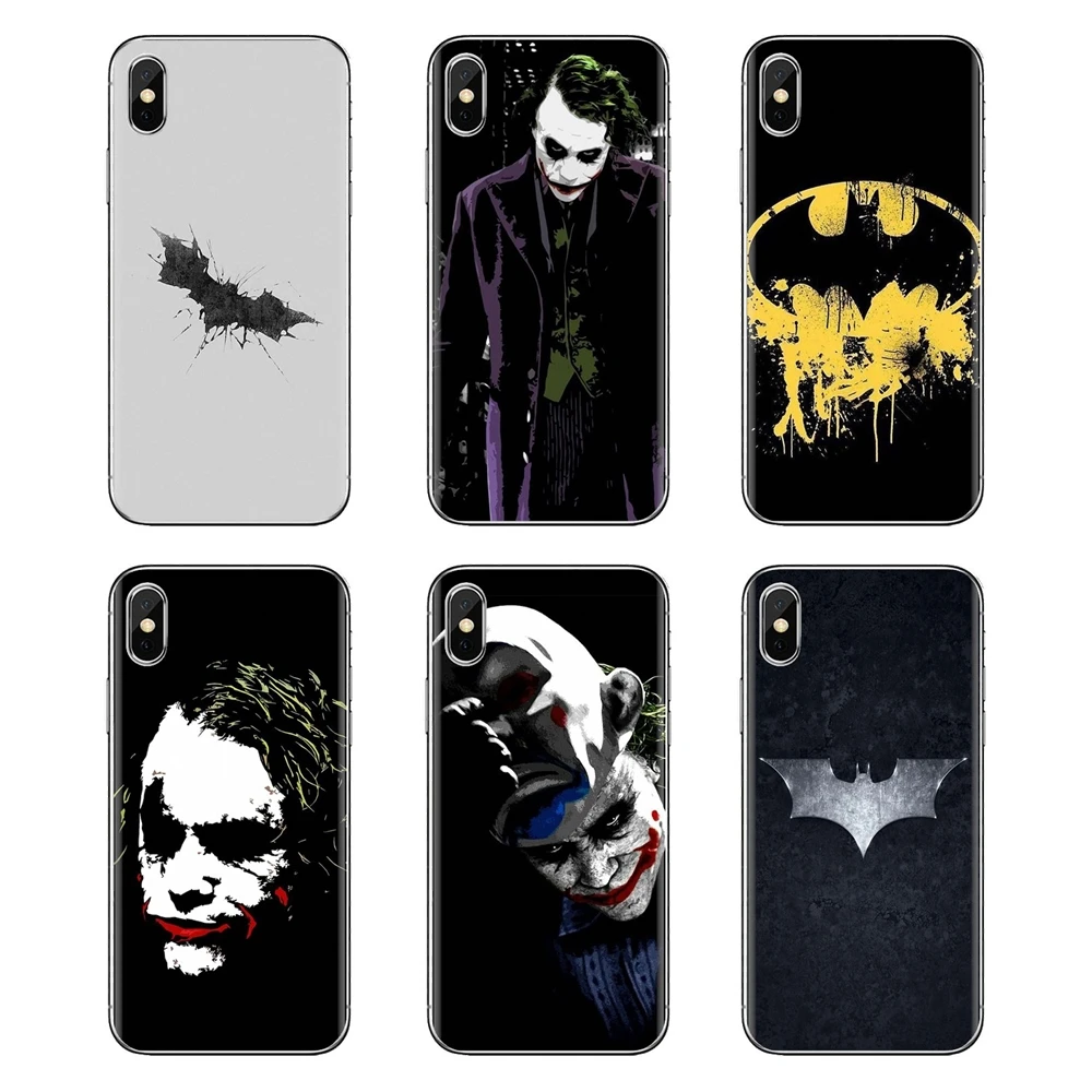 For LG Spirit Motorola Moto X4 E4 E5 G5 G5S G6 Z Z2 Z3 G2 G3 C Play Plus Mini Batman Dark Knight Joker Karta Silicone Shell Case |