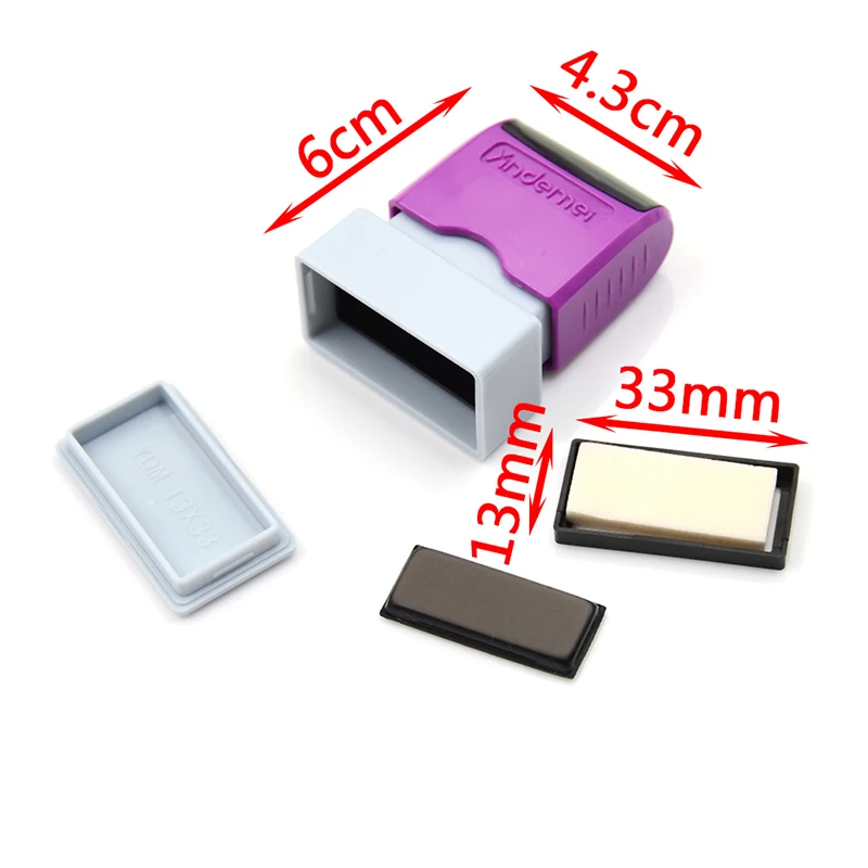 Модные цвета на масляной основе крафт коврик для чернил резиновые штампы ткани