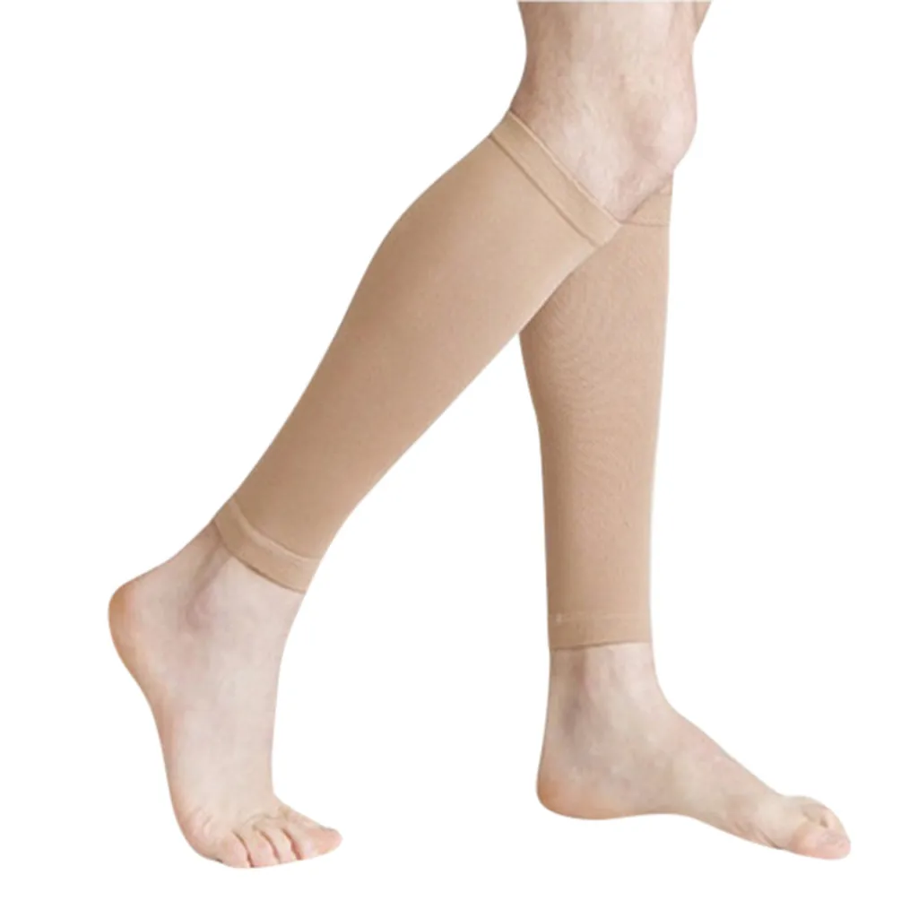 SAGACE модные унисекс компрессионные чулки гольфы поддерживающие растягивание