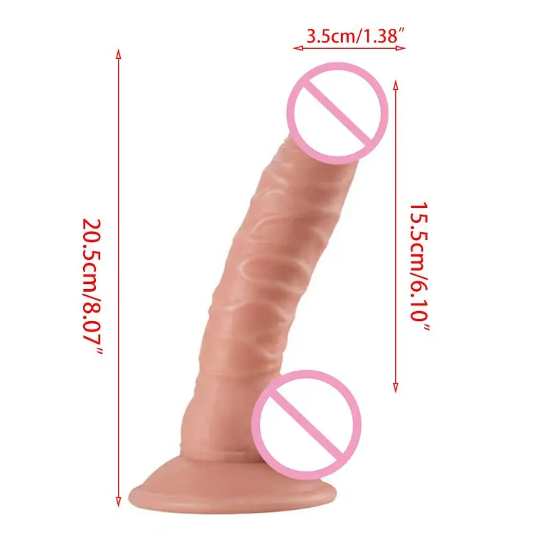 Реалистичный пенис большой фаллоимитатор с присоской секс игрушки для женщин
