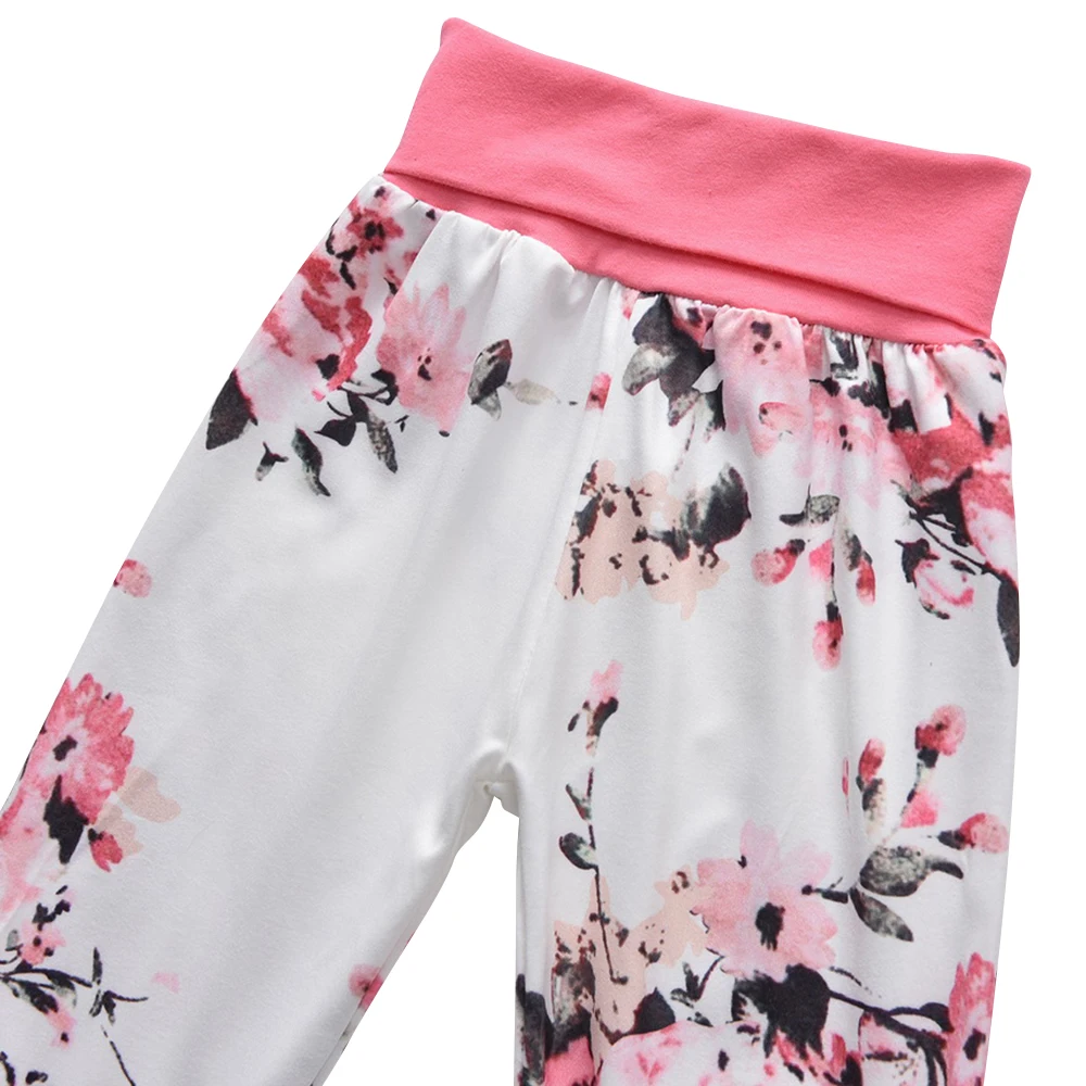 Комплект из 4 предметов розовый комбинезон для девочек с длинными рукавами