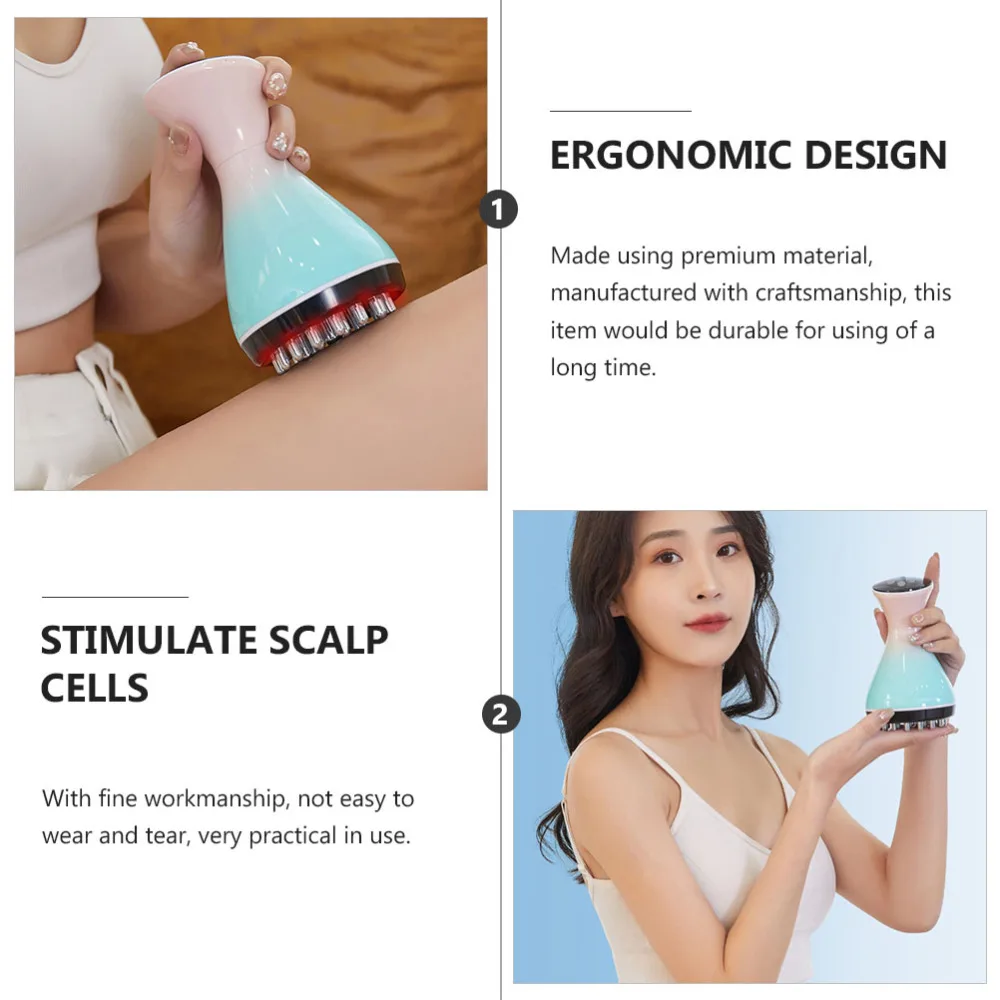 

1Pc Electric Scraping Therapy Device Household Meridian Vibration Massager