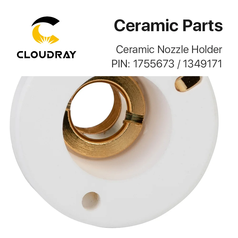 Cloudray Трамп лазерный керамический OEM контактный 1349171 / 1755673 Держатель сопла для