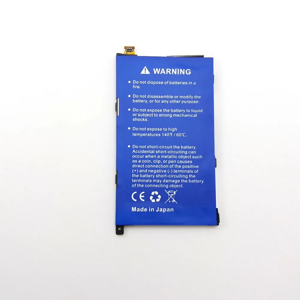Бесплатная доставка аккумулятор 4000 мАч LIS1529ERPC для Sony Ericsson Xperia Z1 mini Z1mini D5503 Compact M51w