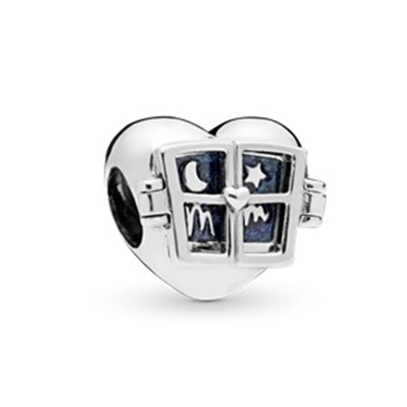Подходит для оригинальных браслетов Pandora, новинка,,, рисунок льва, принцессы, История игрушек, инопланетянин, древесный кулон, сделай сам, динозавр, бусина - Цвет: P394