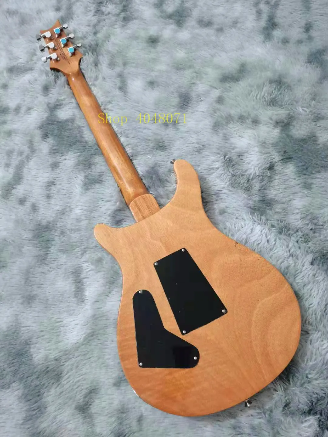 Бесплатная транспортировка 6 ой электрогитара Синий тигр поверхности по