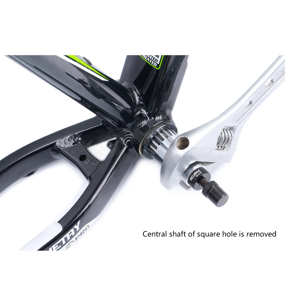 

RISK Bike Bottom Bracket Tool Square Spline Axis BB Anti Drop Auxiliary Fixing Rod Bike Removal Repair Socket Fixing Rod