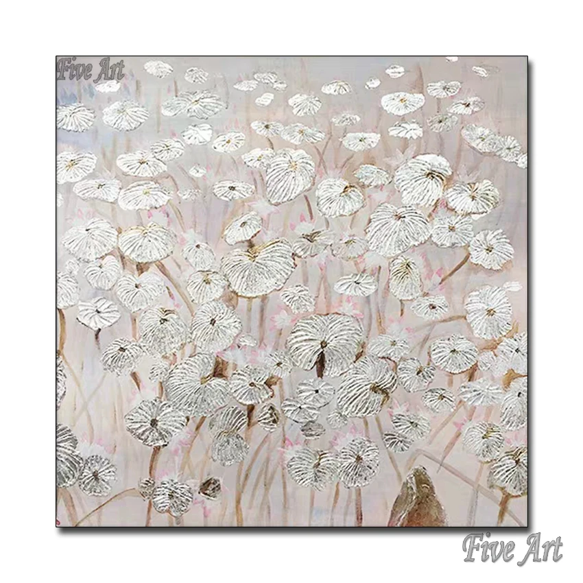 

Large sizes Frameless 100% Handmade Color Flowers Pil Painting On Canvas Wall art Pictures For Living Room Wall Art Home Decor