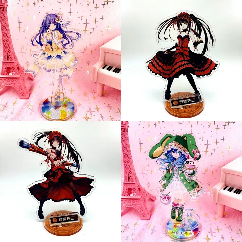 1 шт. аниме свидание A LIVE Tokisaki Kurumi Печатный фигурка на акриловой подставке
