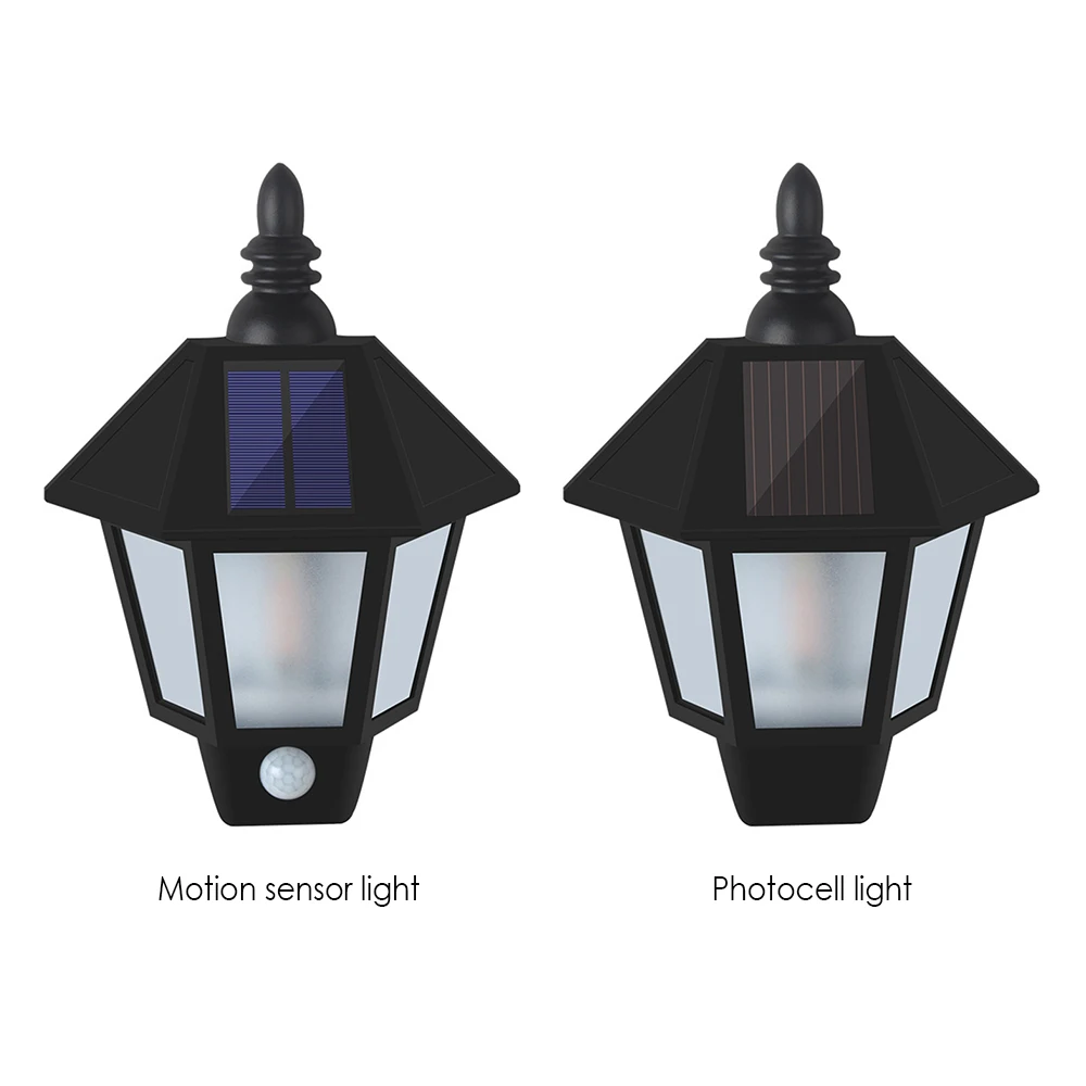 Уличный водонепроницаемый настенный фонарь легкий светильник на солнечной