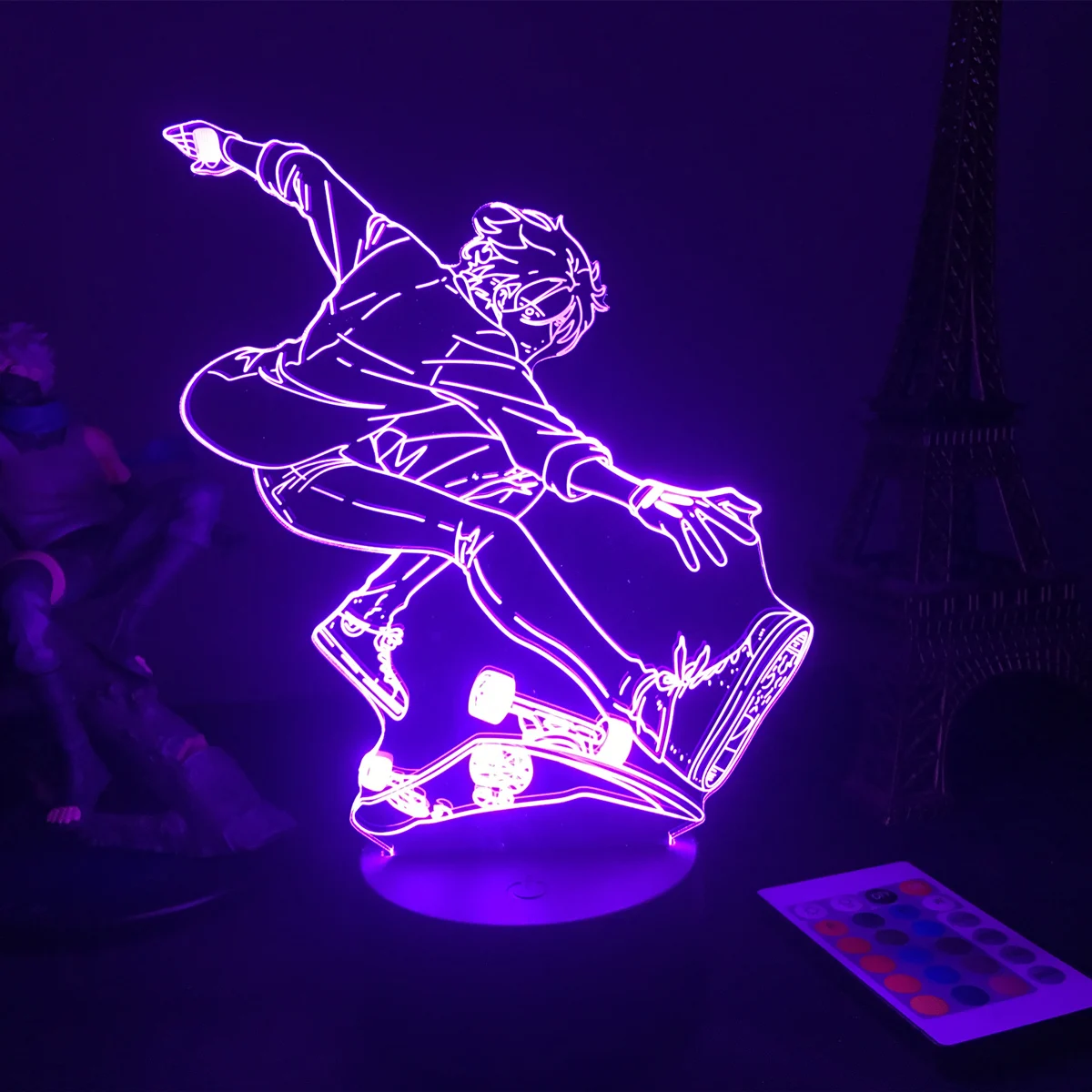 

SK8 Night Light 3D Newest Anime Lamp Led desk lamp Children's Nightlight Kids Gift Bedside Lamp SK8 the Infinity Bedroom Decor