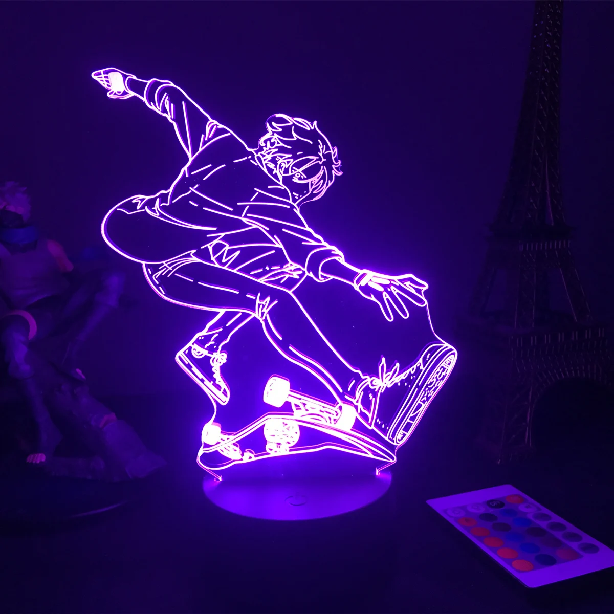 

SK8 ночной Светильник 3D Новые Аниме лампа Светодиодная настольная лампа детский ночной Светильник для малышей Дети подарок прикроватная лам...