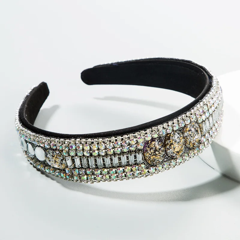 

Обруч для волос ZA с алмазным напылением, украшение для волос для женщин, богини высокого качества, с перекрестными краями amazon, популярный ст...