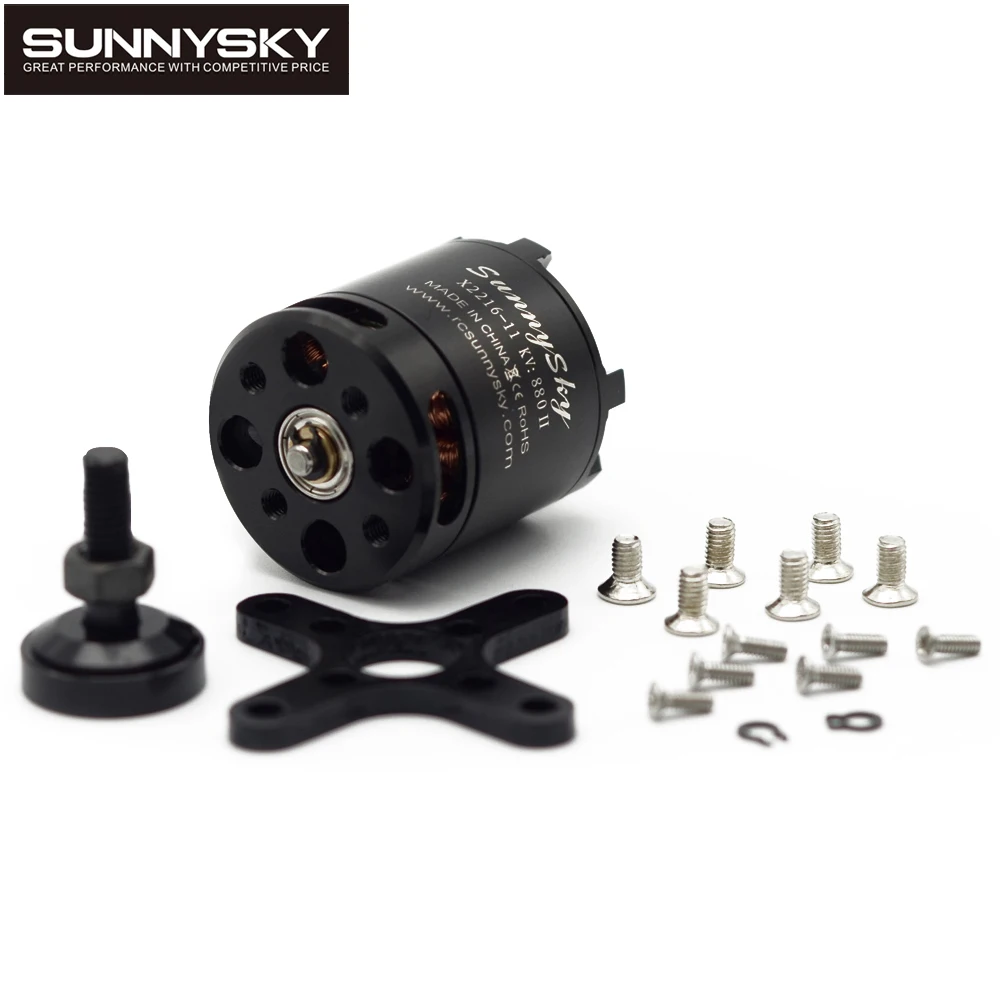4 шт. SUNNYSKY X2216 KV880/KV1100/KV1250/KV1400/KV1800/KV2400 Outrunner бесщеточный двигатель для