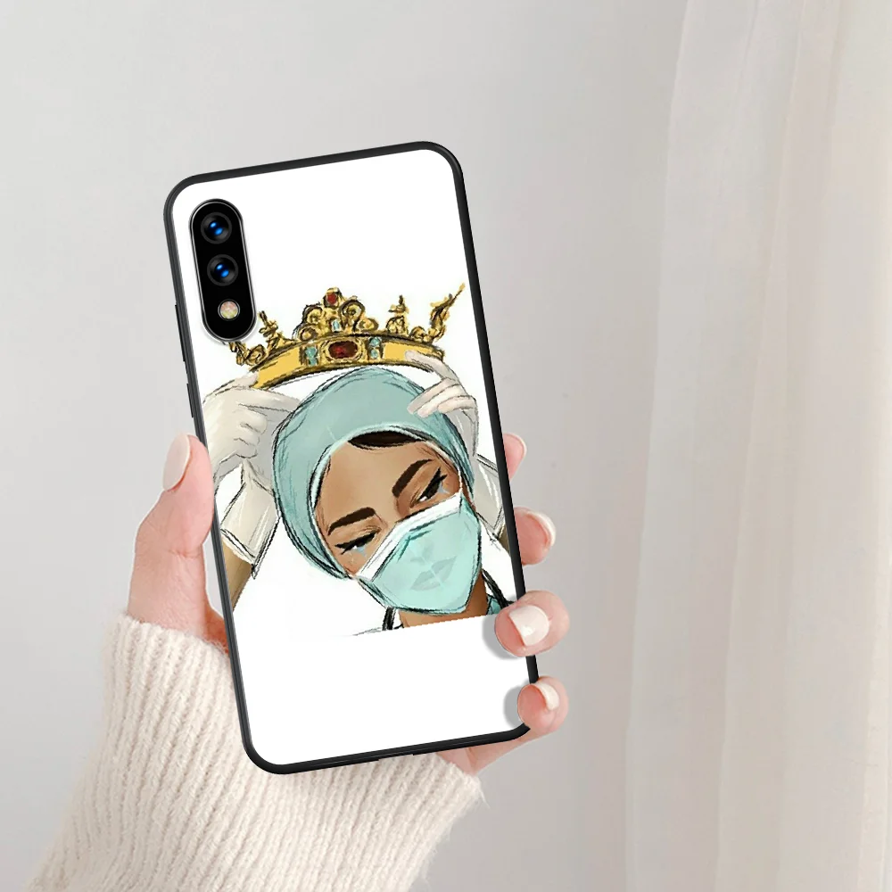 

Medicine Doctor Nurse Phone Case For Huawei Honor 6A 7A 7C 8 8A 8X 9 9X 10 10i 20 Lite Pro Play black Funda Silicone Coque 3D