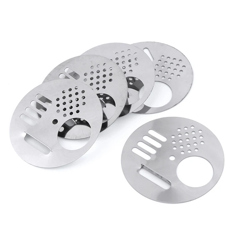 

5pcs Stainless Steel Round Hive Hole Beekeeping Nest Metal Garden Tools Equipment Supplies Bee Box Door Cage Products