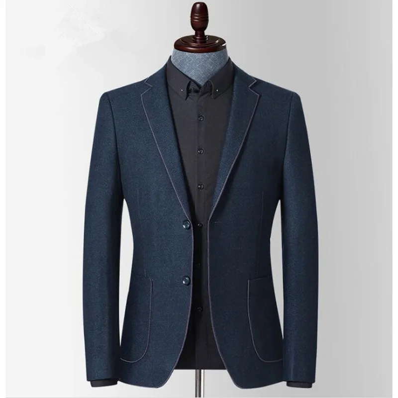 New High quality Business mens blazer Casual Blazers Men Popular Design Men Dress Suit Jackets