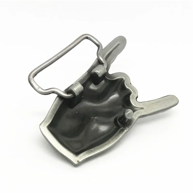 

American original western cowboy hip hop personality gesture zinc alloy belt buckle men and women accessories