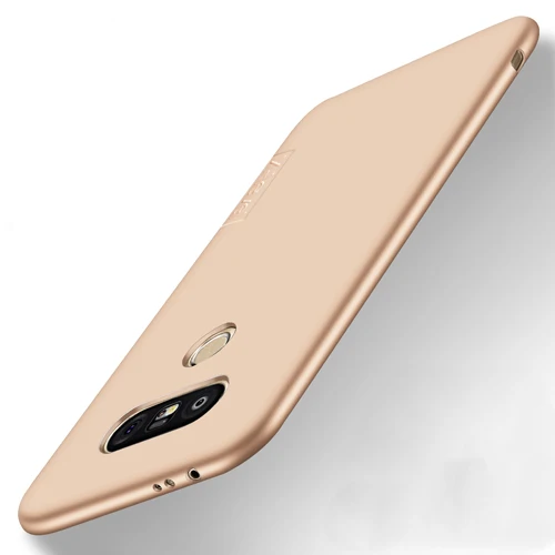 Для LG G6 Q6 G7 чехол для телефона X-Level ультра-тонкий мягкий Силиконовый ТПУ матовый чехол для LG G6 G7 Чехол Кожа Капа супер качество - Цвет: gold
