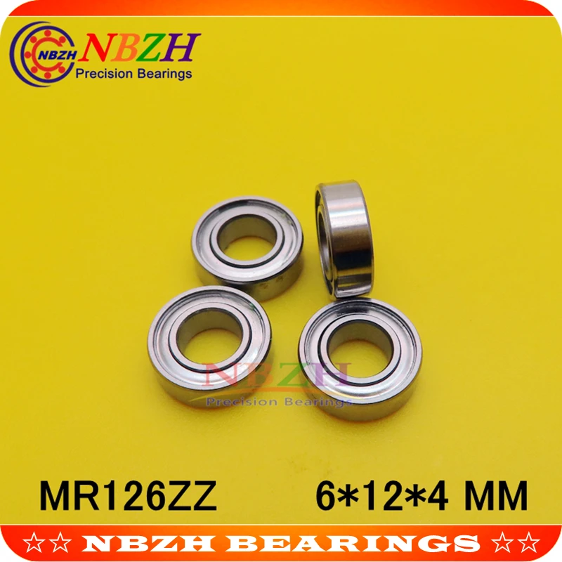 MR126 MR126ZZ MR126RS MR126-2RS SMR126ZZ SMR126-2RS ZZ RS RZ 2RZ радиальные шарикоподшипники 6x12x4 мм Высокое