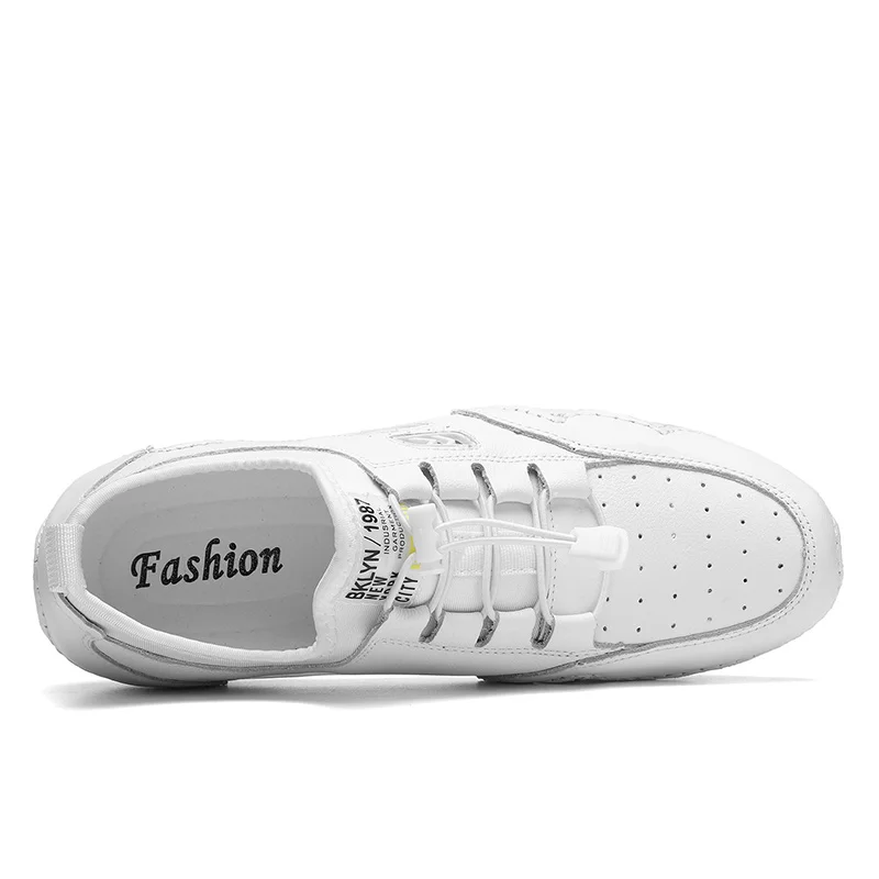 Кроссовки мужские из свиной кожи дышащие кеды для гольфа натуральная кожа летняя