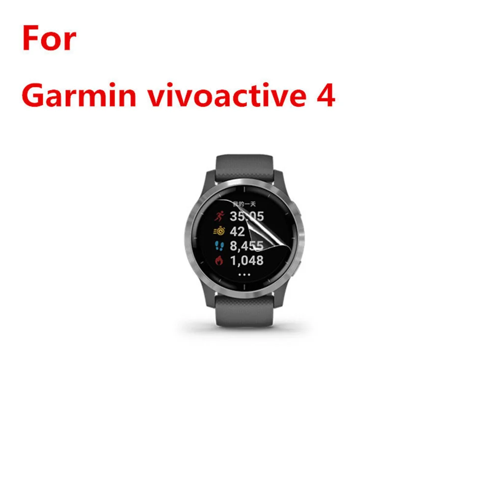 

Защитная пленка для спортивных часов GARMIN Vivoactive 4, аксессуары с комплектом для очистки