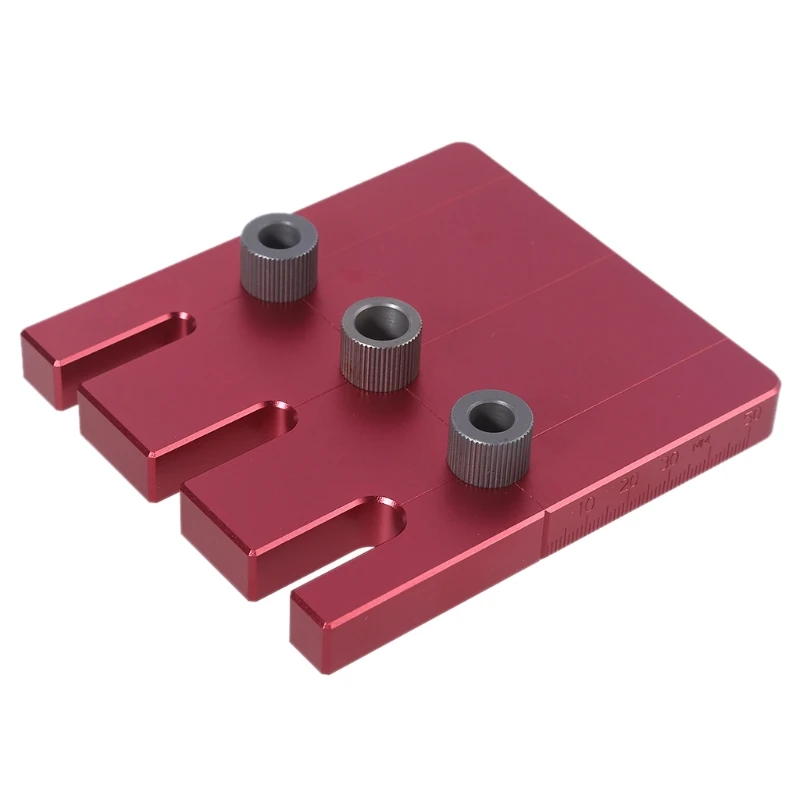

Durable Jig Doweling 3-in-1 Punching Doweling Aluminum Alloy Woodworking Tools
