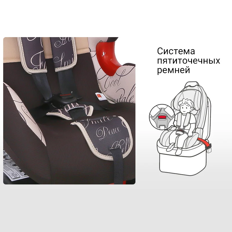 Детское автокресло Siger &quotКокон&quot детское автомобильное кресло 1 7 лет 9 25 кг