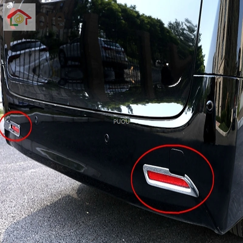 Для Toyota Alphard Vellfire 2016 2017 20182019 хром задний противотуманный светильник накладка