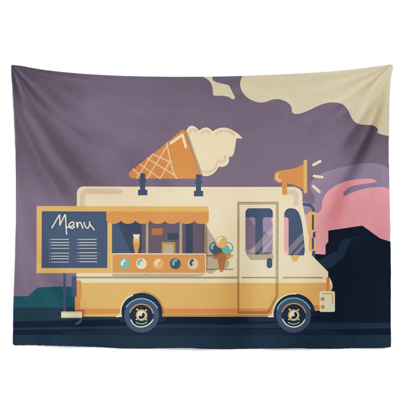 

Large Size Tapestry Landscape Wall Fabric Aesthetic Room Decoration Accessories Ev Dekorasyon Aksesuarlar Tapestry BG50TY